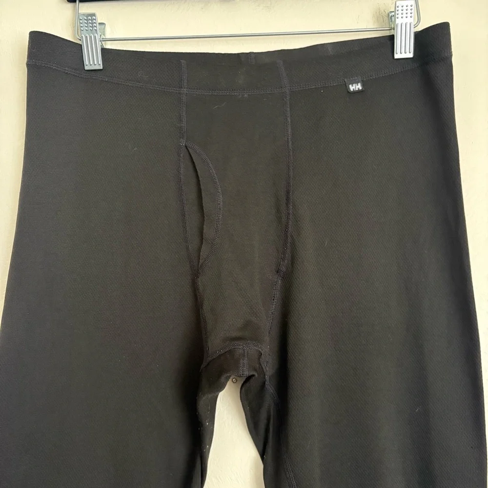 Helly Hansen Baselayer Long John’s Thermal Underwear Outdoor Workwear Black Sz L